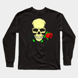 Skull N Roses Long Sleeve T-Shirt